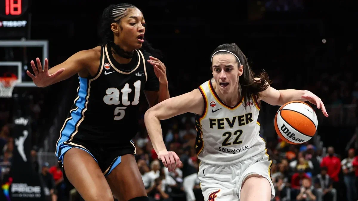 Angel Reese Makes Her Intent Clear About Winning Defensive Player of the Year 1 Angel Reese and Caitlin Clark