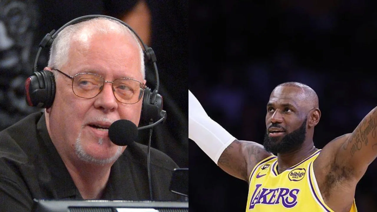 LeBron James Gives Heartfelt Tribute to Longtime Lakers Announcer: “REST IN PARADISE, Lawrence Tanter!”