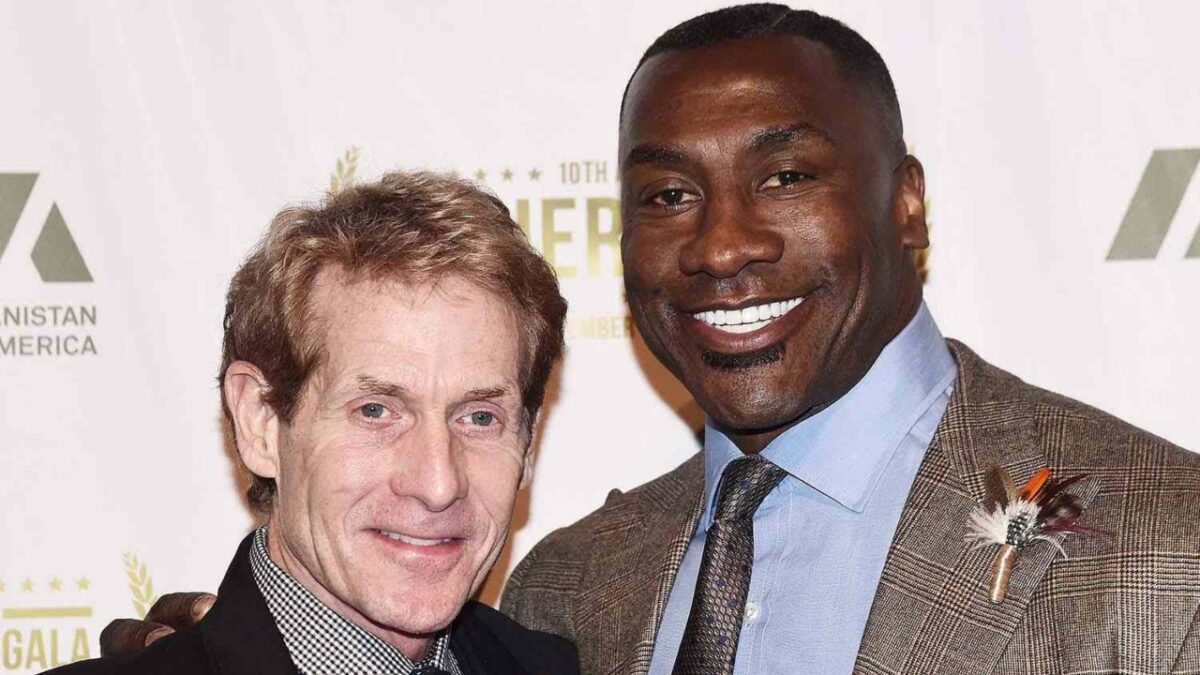 Shannon Sharpe & Skip Bayless Reuniting For Commercial Leaves Fans Wanting More - "The Streets Missed These Old Geezers" 1 Skip Bayless and Shannon Sharpe during happier days