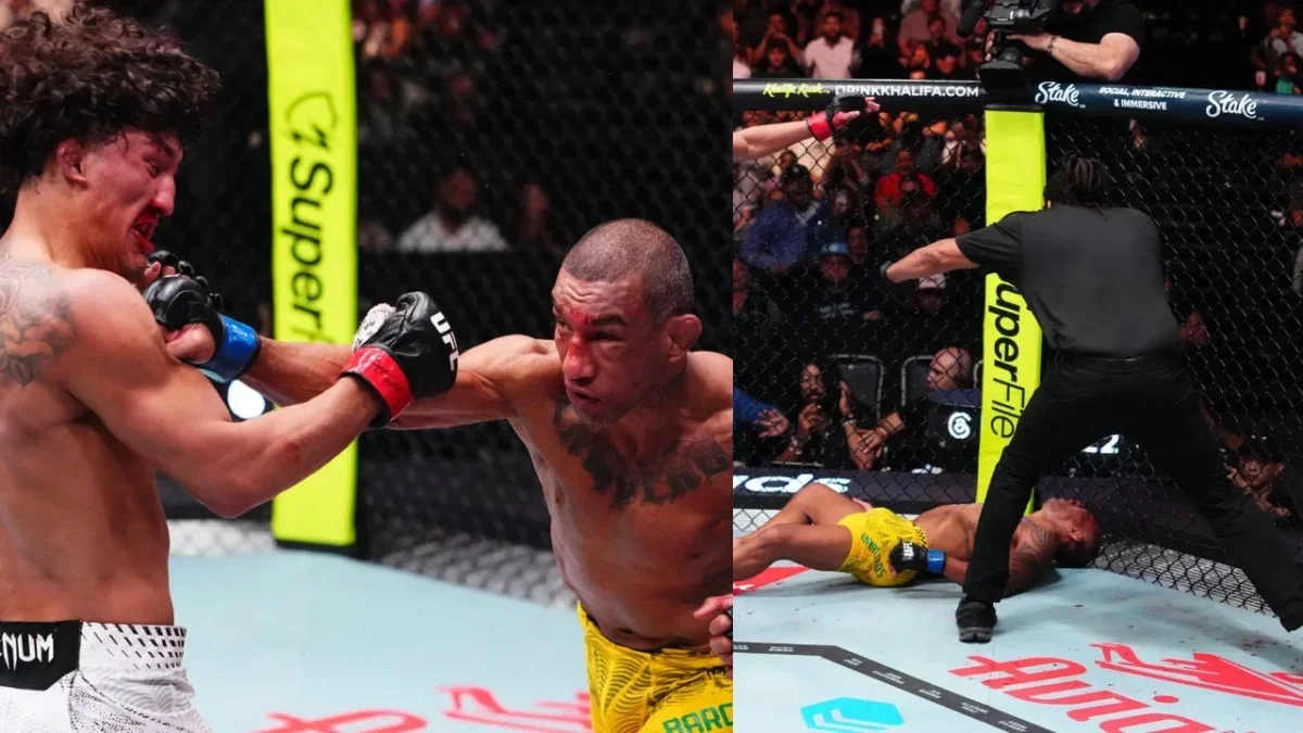 Dana White's UFC Content Creator Comes Under Scrutiny for Insensitive Tweet After Raoni Barcelos Got Hospitalized 1 Raoni Barcelos collapsed in fifth round against Raul Rosas Jr