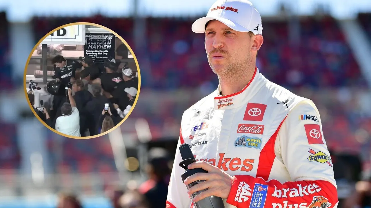Denny Hamlin Blasts “Cowards” that Jumped Corey Heim at Martinsville