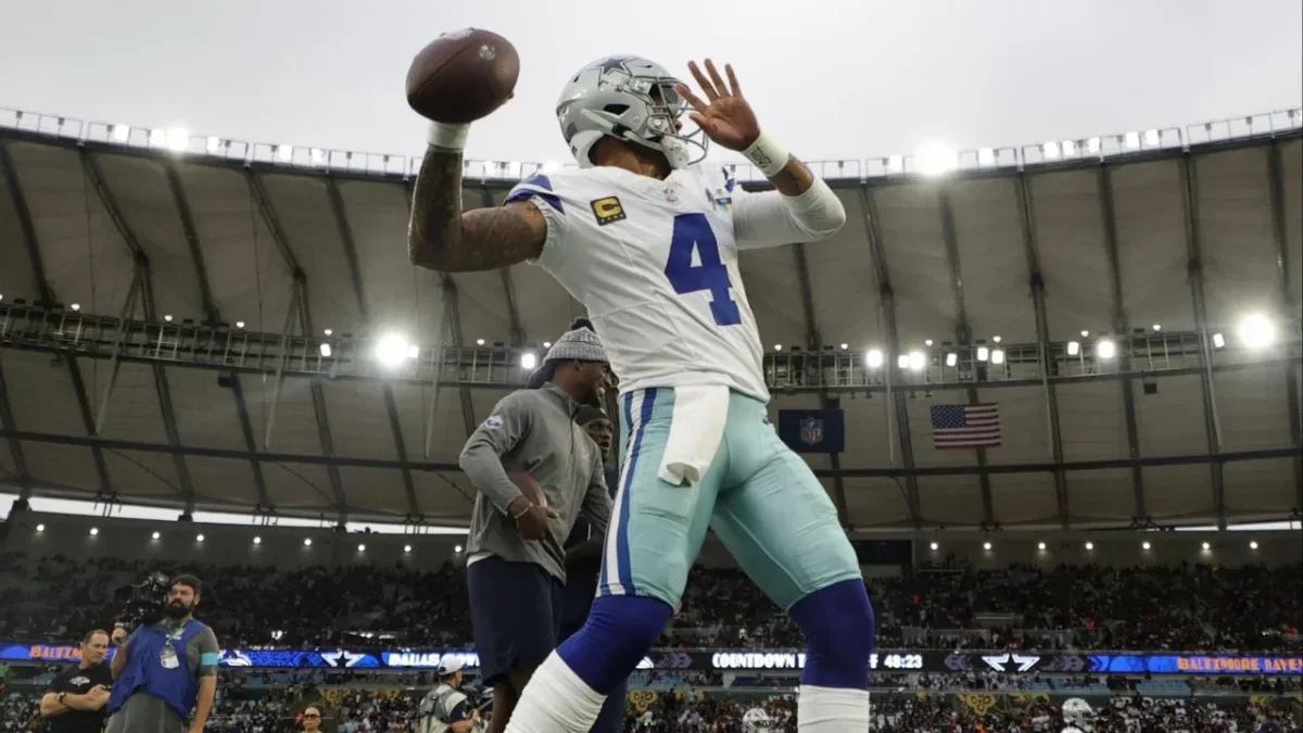 Brian Schottenheimer Owns Cowboys' Shocking Loss to Ravens: "I Didn't Do Very Good in The Last 28 Seconds" 1 Dak Prescott warming up