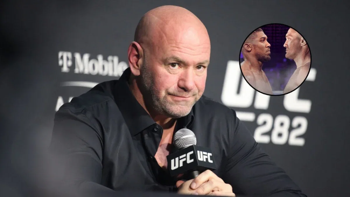 Dana White Awkwardly Forgets UFC 332 Headliner's Name and and Explains Tyson Fury vs Anthony Joshua Stance 1 Dana White talks about Tyson Fury vs Anthony Joshua press conference