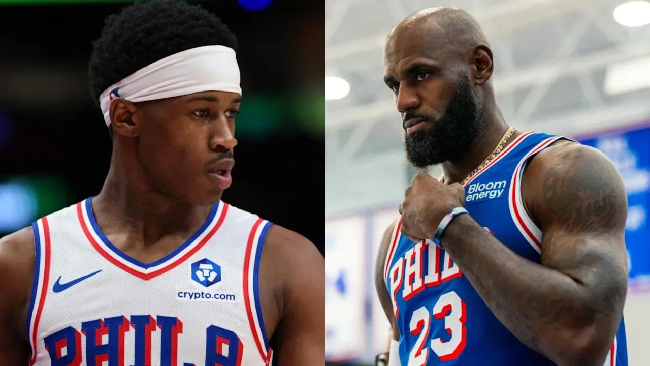 LeBron James’ Presence Does Not ‘Scare’ VJ Edgecombe: “We Holding Each Other Accountable”