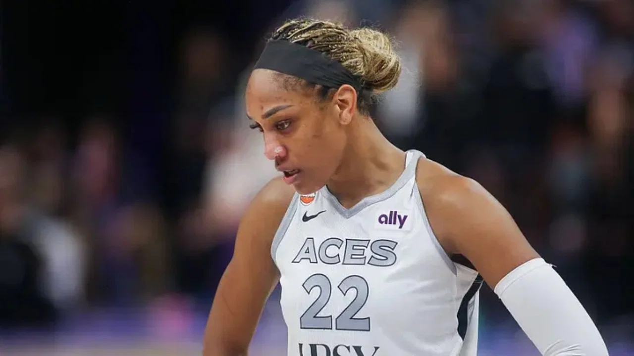 A’ja Wilson Defending Her Courtside Tirade Against Fever Fan Faces Backlash – “What An Incredible Sense of Entitlement”