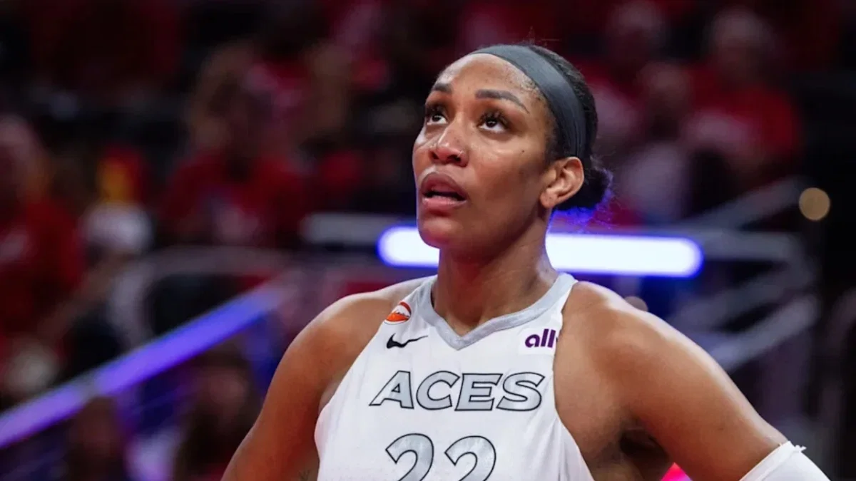 A'ja Wilson Defending Her Courtside Tirade Against Fever Fan Faces Backlash - "What An Incredible Sense of Entitlement" 1 A'ja Wilson