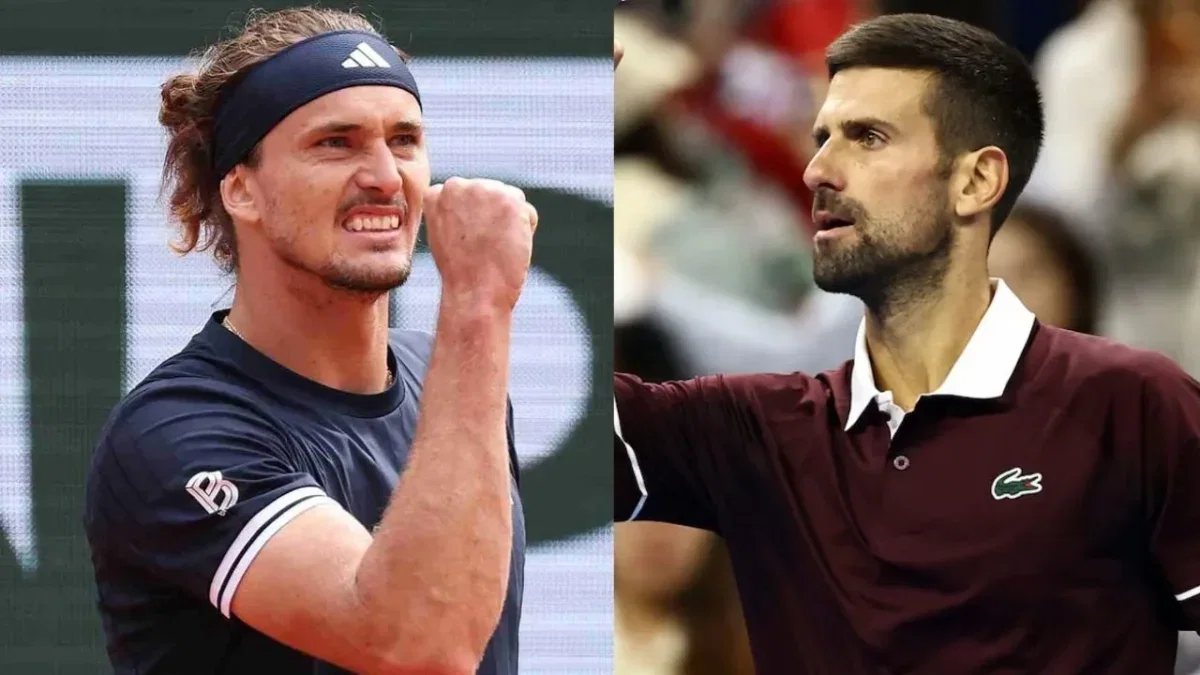 Alexander Zverev, Novak Djokovic