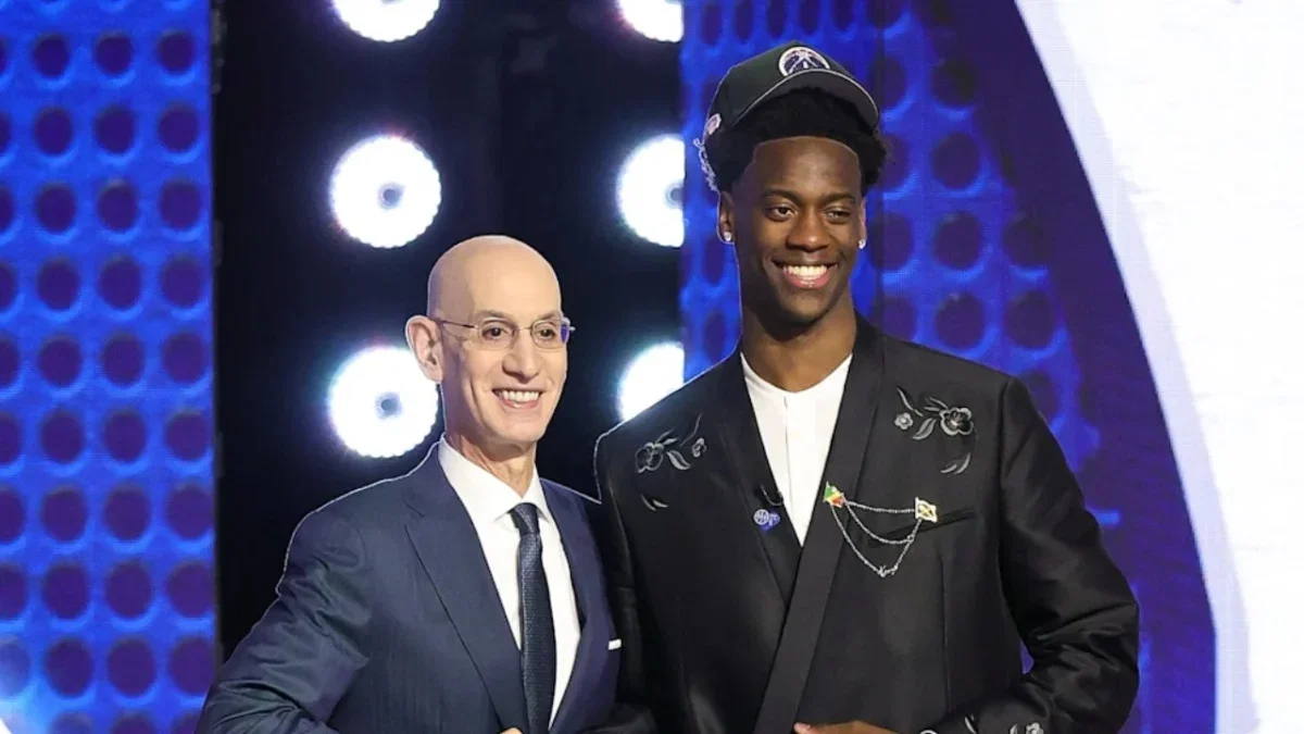 NBA Spares Bub Carrington Despite Confirming Wizards Tanked for AJ Dybantsa 1 Adam Silver and AJ Dybantsa