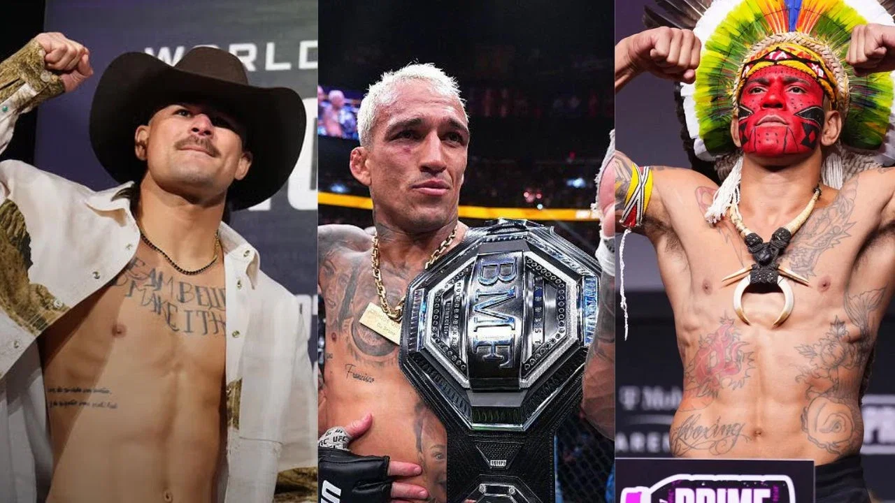 Charles Oliveira Defends BMF Belt at UFC 335 Against Diego Lopes and Alex Pereira Returns for Heavyweight Matchup
