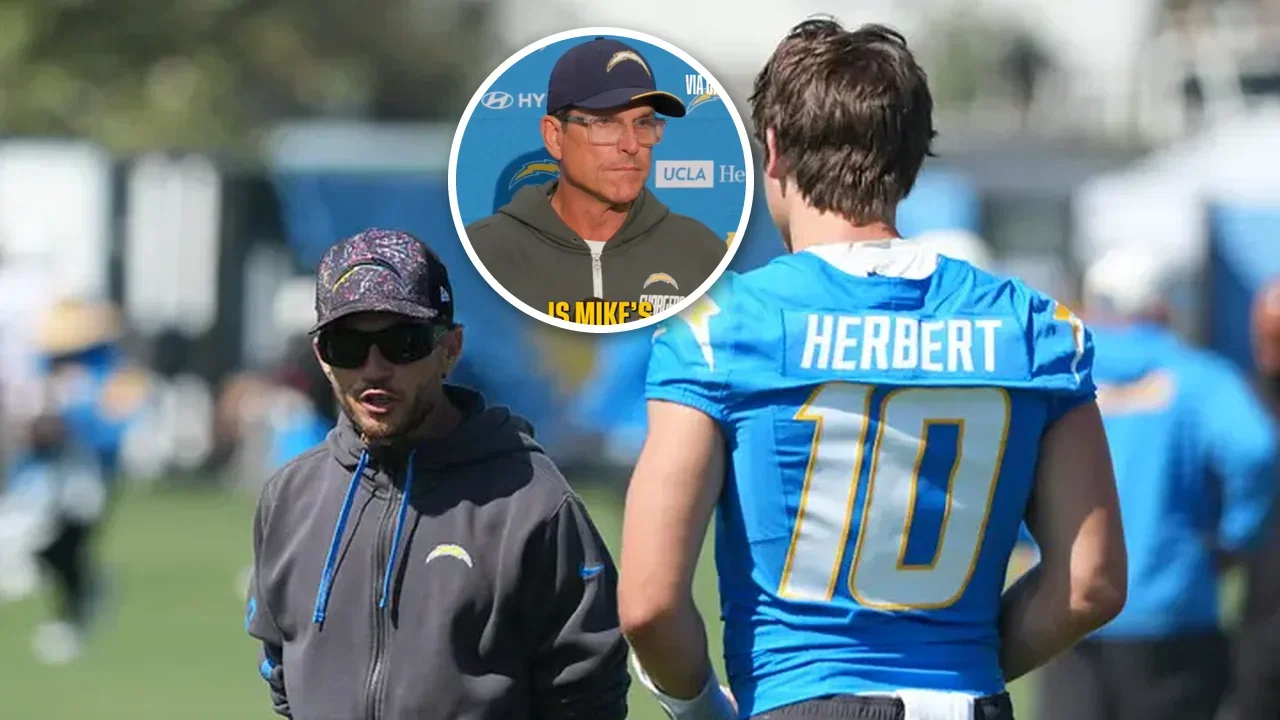 Jim Harbaugh Confirms Mike McDaniel’s Job Isn’t in Danger After Chargers’ 0-4 Start to the Season