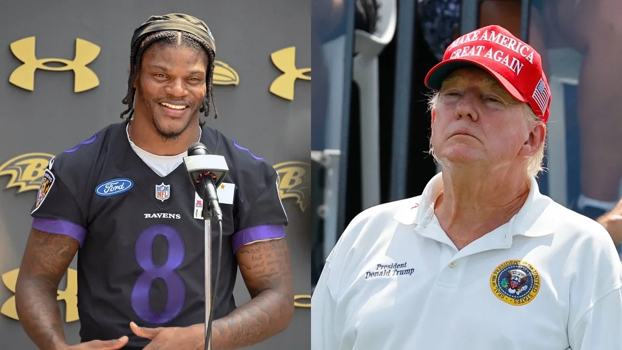 ‘Injured’ Lamar Jackson Gets a Message From Donald Trump: “Tell Him I Know His Mother”