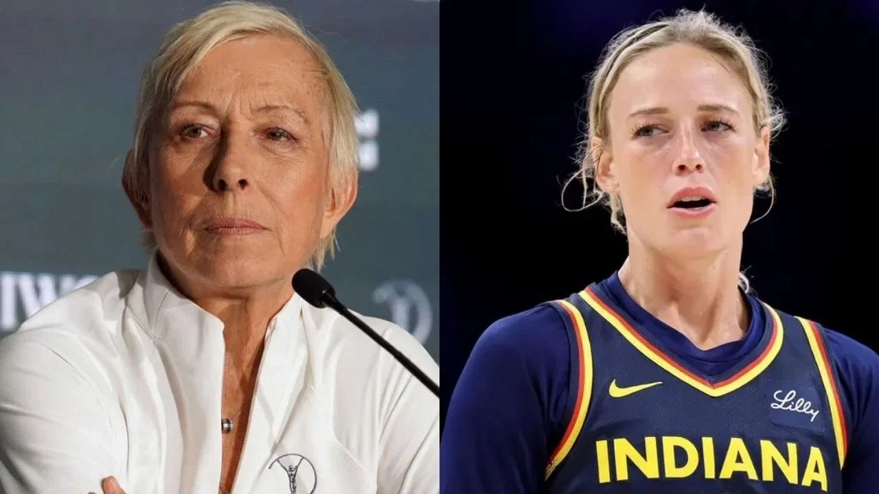 Martina Navratilova Rushes to Sophie Cunningham’s Defense After Journalist Urges Indiana Fever to Part Ways With Her Amid WNBA Trans Debate