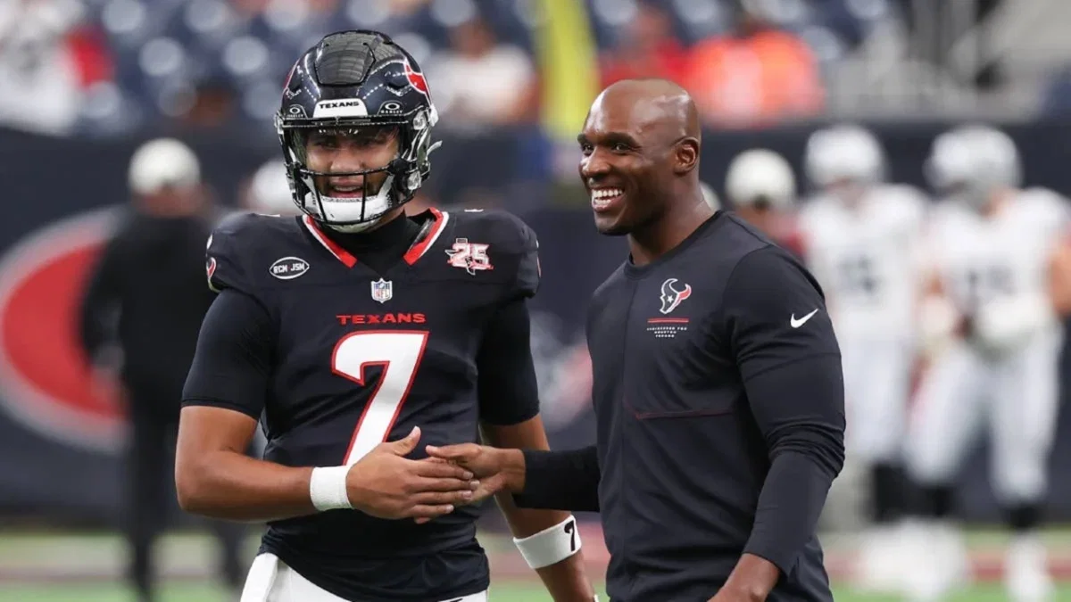 Texans HC DeMeco Ryans Set to Take Over Defensive Play-Calling Duties From DC Matt Burke Following 0-4 Start 1 Texans HC DeMeco Ryans Set to Take Over Defensive Play-Calling Duties From DC Matt Burke Following 0-4 Start
