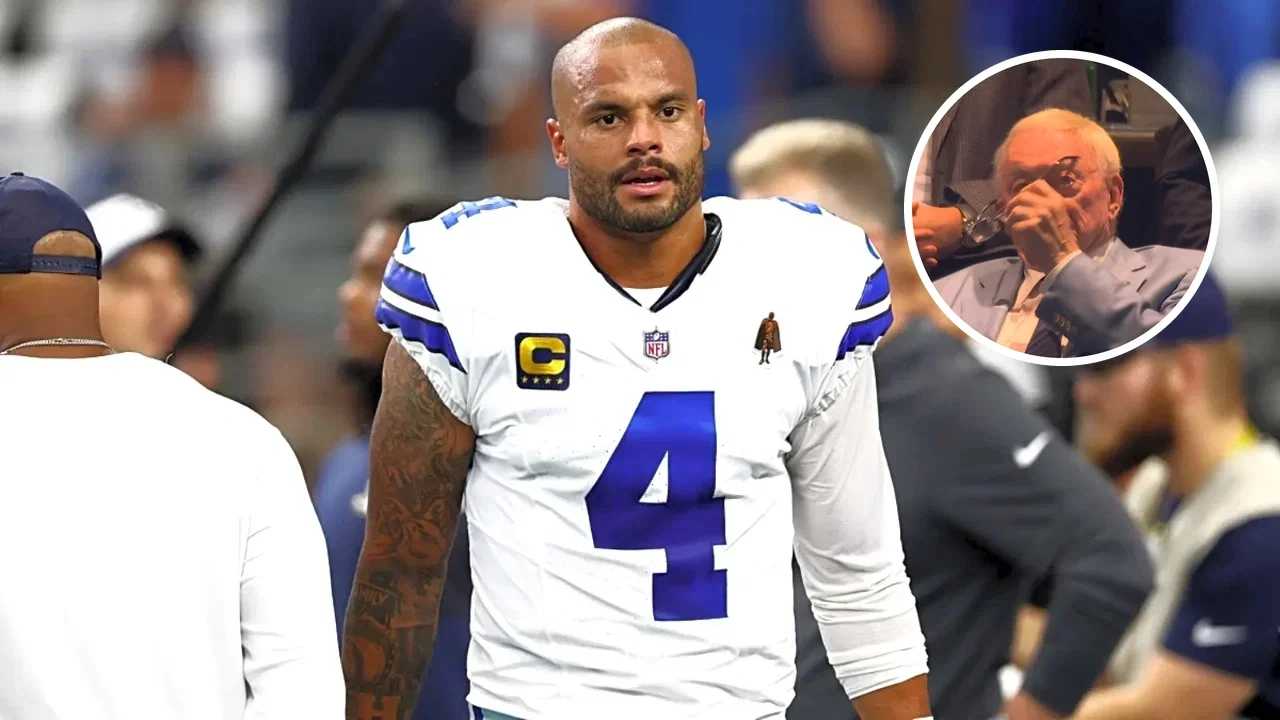 Jerry Jones Reacts to Dak Prescott’s Final Minute Interception Resulting in Cowboys’ Home Loss to Bucs