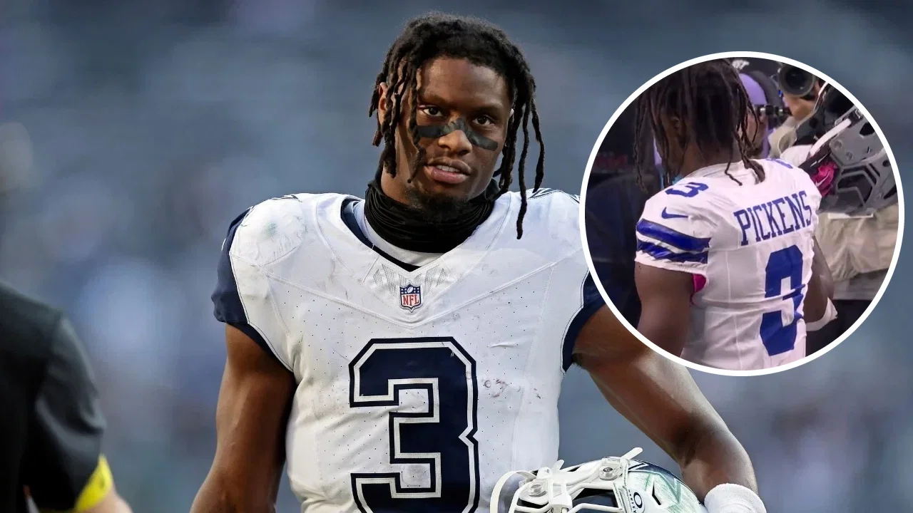 George Pickens Throws His Helmet in Frustration After Cowboys’ Embarrassing Loss to Winless Bucs at Home
