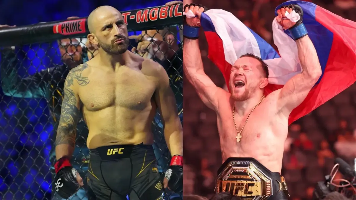 Petr Yan Predicts Alexander Volkanovski vs Movsar Evloev Result Ahead of UFC 333 Title Fight 1 Petr Yan and Alexander Volkanovski