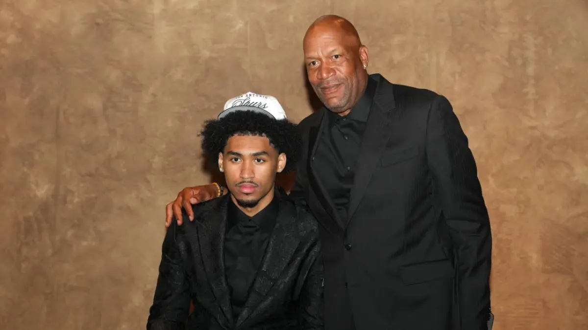 Dylan Harper Shuts Down Girlfriend Cheating Rumors With Romantic Social Media Post 1 Dylan Harper and Ron Harper
