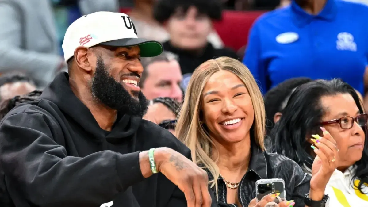 LeBron James-Savannah James' 'Love Language' Involves Watching Basketball Games 1 LeBron James and Savannah James