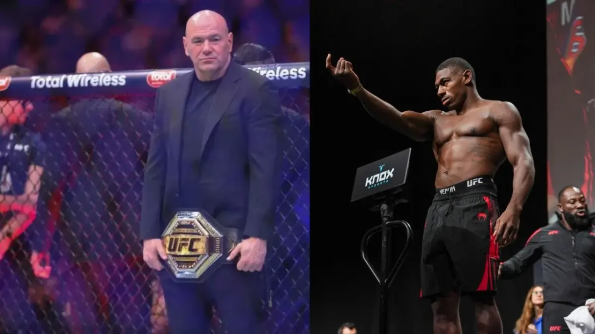 (Video) Joaquin Buckley Unlocks New Gimmick and Snubs Handshake With Dana White Ahead of UFC Edmonton 1 Joaquin Buckley questions why he didn't get a title shot