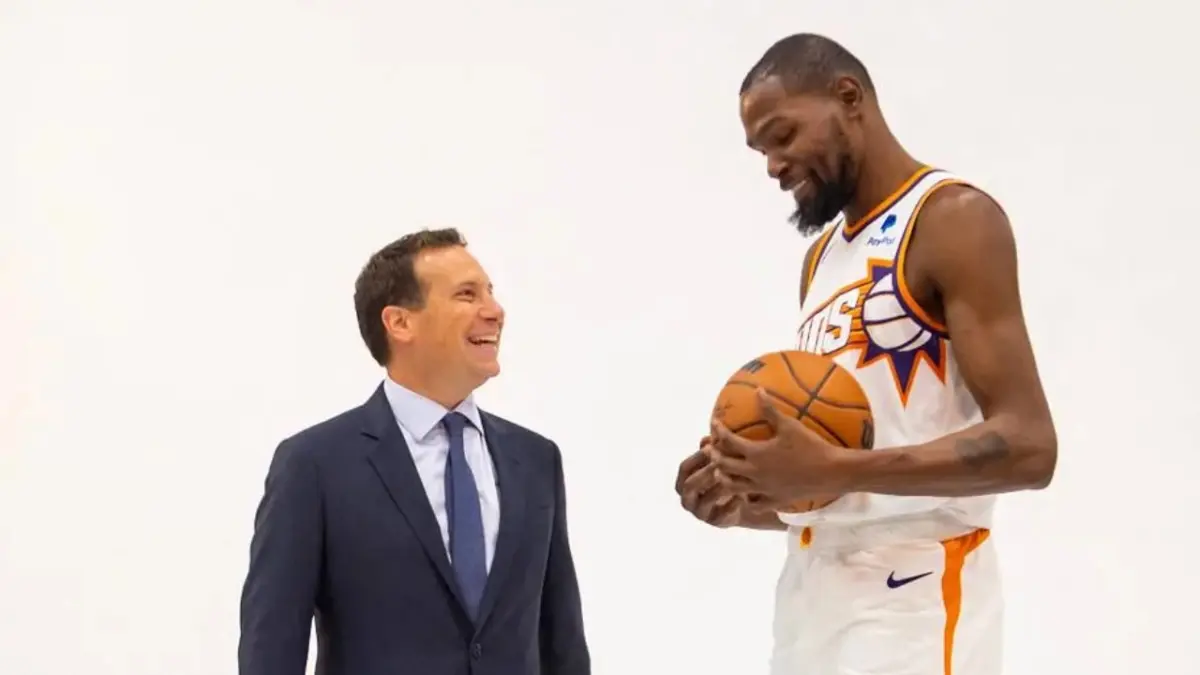 Dillon Brooks Sparks Beef by Thanking Suns Owner For Getting Rid of Kevin Durant 1 Mat Ishbia and Kevin Durant