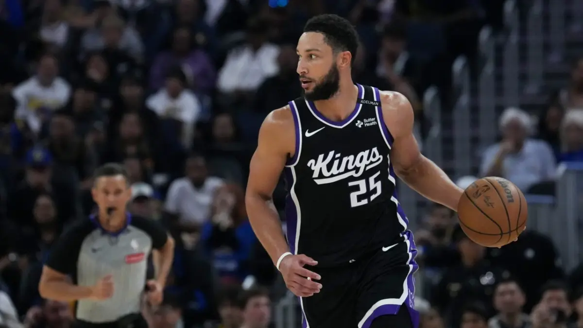 Ben Simmons Comeback Attempt Ending With Achilles Tear Before Start of Season Stuns Fans - "This Sport Is So Cruel" 1 Ben Simmons playing for Kings
