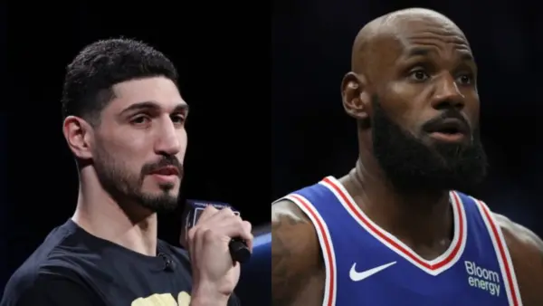 Enes Kanter Freedom and LeBron James