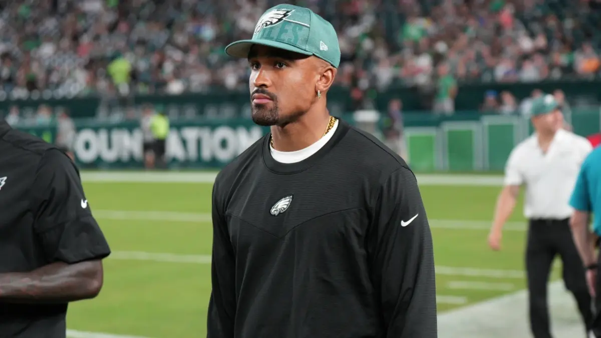 Jalen Hurts' Week 5 Clearance Sparks NFLPA Push for Investigation Despite NFL Clearing Eagles Over Blood Clot Diagnosis 1 Jalen Hurts shut down for the season