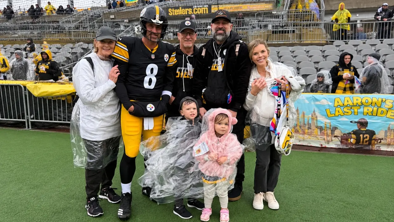 Aaron Rodgers’ Soft Side on Display as He Spends Time with Nieces & Nephew, Swaps Jerseys with Bucs Rookie QB