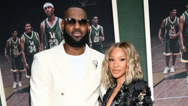 LeBron James and Savannah James