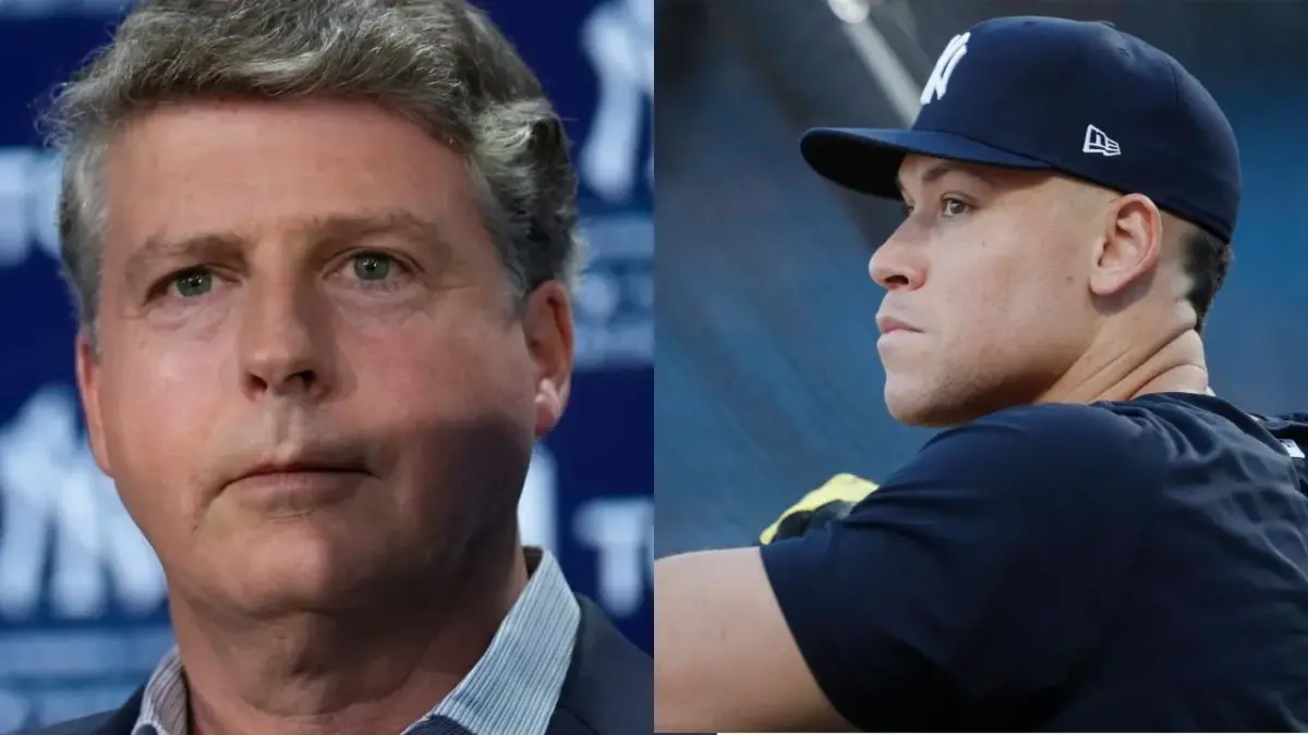 Yankees Owner Hal Steinbrenner Defends GM Brian Cashman After ALDS Disappointment 1 Hal Steinbrenner and Aaron Judge