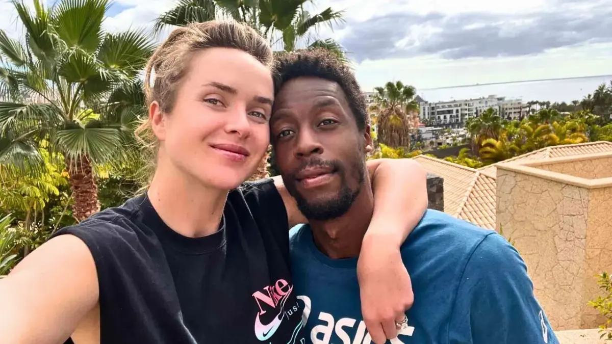 Elina Svitolina Reportedly Telling Gael Monfils About Divorce Over Phone Sparks Wild Reactions - "Heartless and Cold" 1 Elina Svitolina and Gael Monfils
