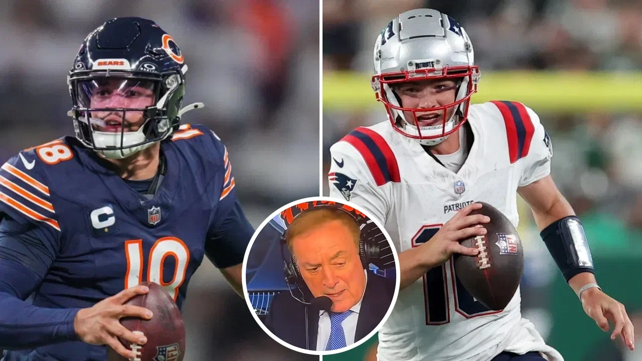 Al Michaels Gets Called Out Over Rookie Broadcasting Blunder Involving Caleb Williams and Drake Maye