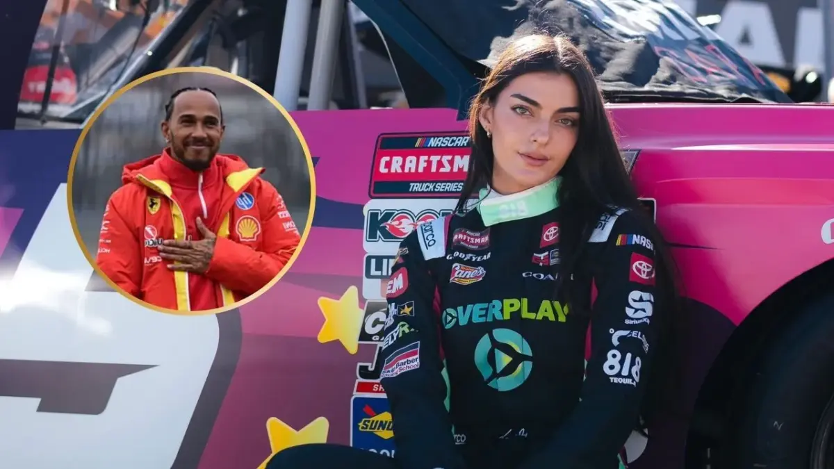 Toni Breidinger Reveals Her True Feelings Over Being NASCAR’s First and Only Arab American Woman Racer 1 Lewis Hamilton and Toni Breidinger