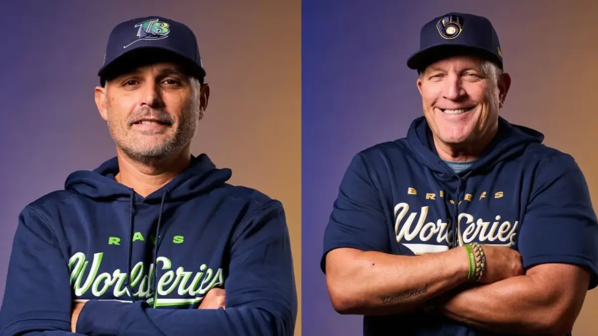 2026 World Series: When and Where to Watch Tampa Bay Rays vs. Milwaukee Brewers Fall Classic 1 Kevin Cash and Pat Murphy will be the manager in the World Series this year