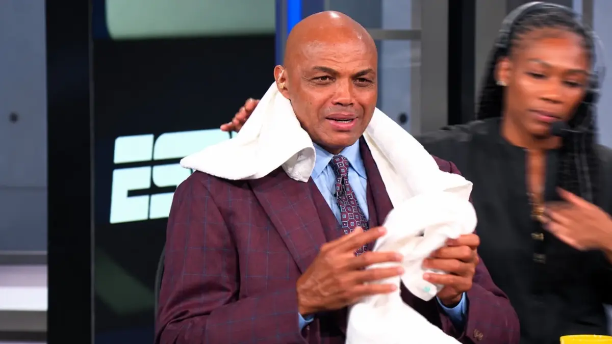 Debating LeBron James' Legacy Leads to Charles Barkley Needing Towels and AC 1 Charles Barkley needing towels