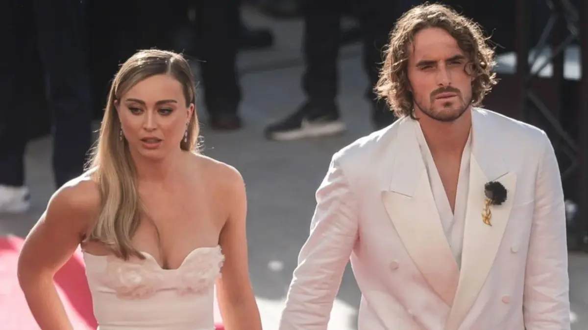 Stefanos Tsitsipas Reacts After Gael Monfils Ends Career Following Separation From Elina Svitolina 1 Paula Badosa and Stefanos Tsitsipas