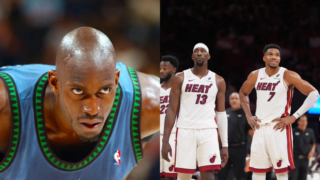 Kevin Garnett Calls Out Bam Adebayo For Disappointing Run In Giannis Antetokounmpo’s Heat Debut