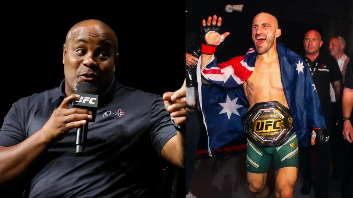 Alexander Volkanovski Once Again Calls Out Justin Gaethje After Demolishing Movsar Evloev at UFC 333 2 Alexander Volkanovski gets praised by Daniel Cormier