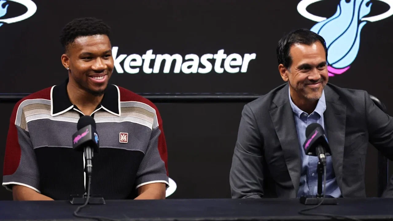 “That’s Like Shaq,” Erik Spoelstra’s Blunt Officiating Assessment After Giannis Antetokounmpo’s Fouls