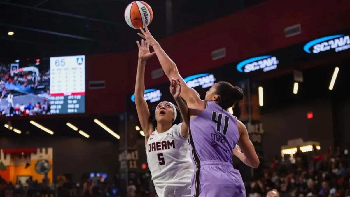 Angel Reese & Dream Head Coach Slam WNBA Officiating After Game 5 Loss 1 Angel Reese was stifled by the Valkyries