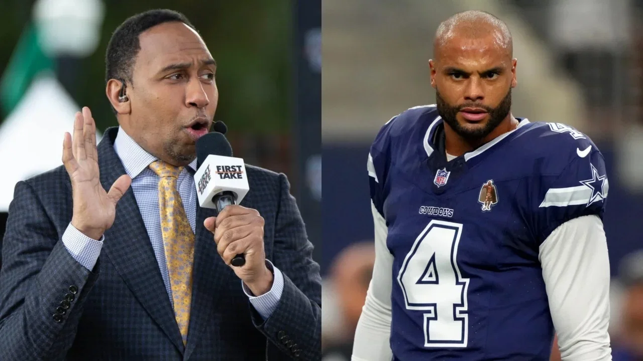Stephen A. Smith Questions Cowboys’ Confidence in Dak Prescott Day After Watching Eagles Win with Jerry Jones