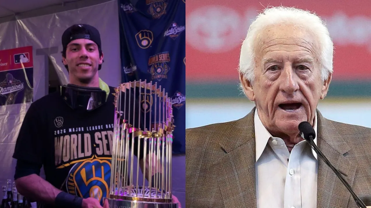 “We Did It,” Christian Yelich Sends Emotional Message to Late Bob Uecker Following Brewers’ World Series Triumph