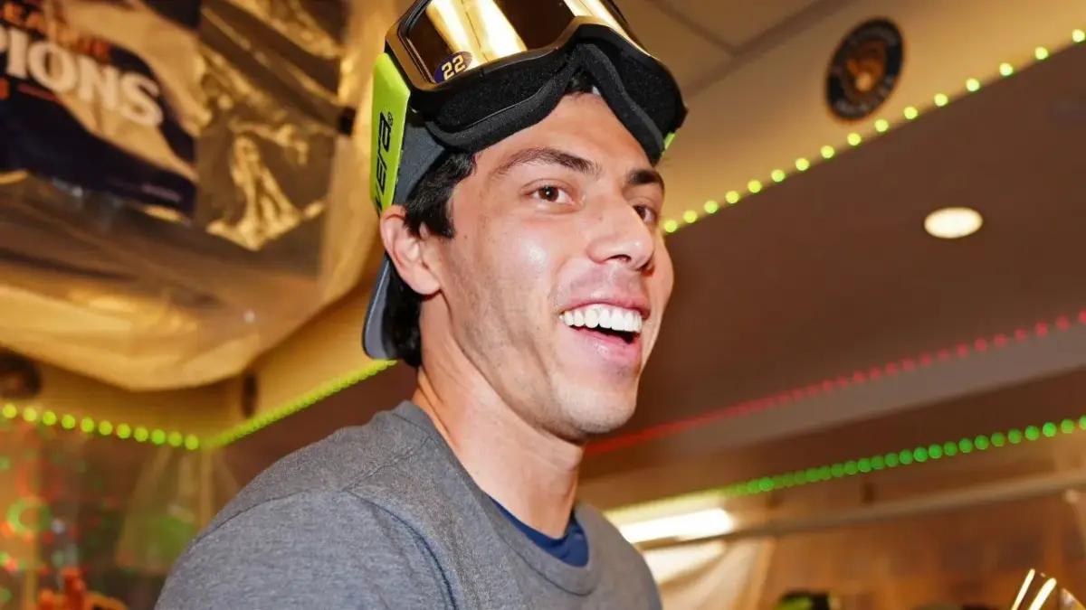 "We Did It," Christian Yelich Sends Emotional Message to Late Bob Uecker Following Brewers' World Series Triumph 1 Christian Yelich