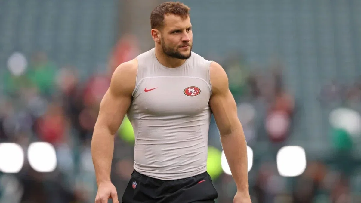 When Nick Bosa Refused to Apologize For Sporting a MAGA Hat After 49ers' Victory 1 When Nick Bosa Refused to Apologize For Sporting a MAGA Hat After 49ers' Victory