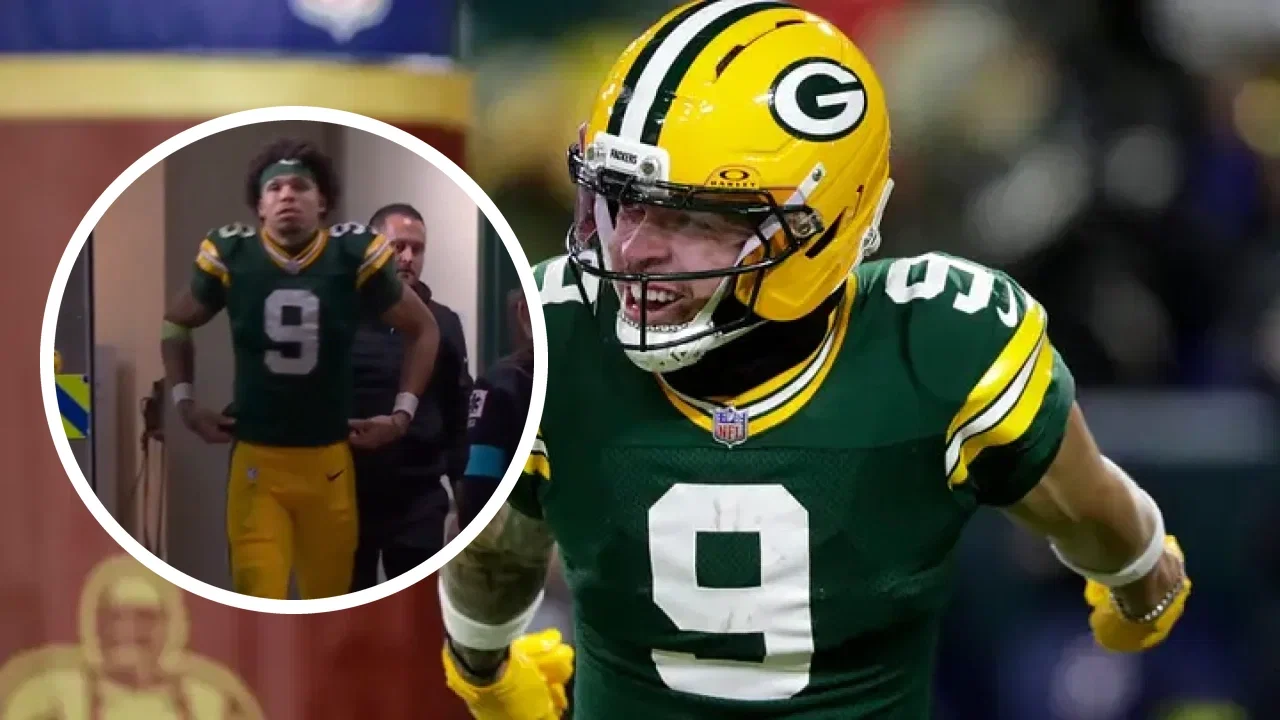 WWE-Like Scenes in NFL as Christian Watson Pops Out of Ambulance to Take the Field Back Against Panthers